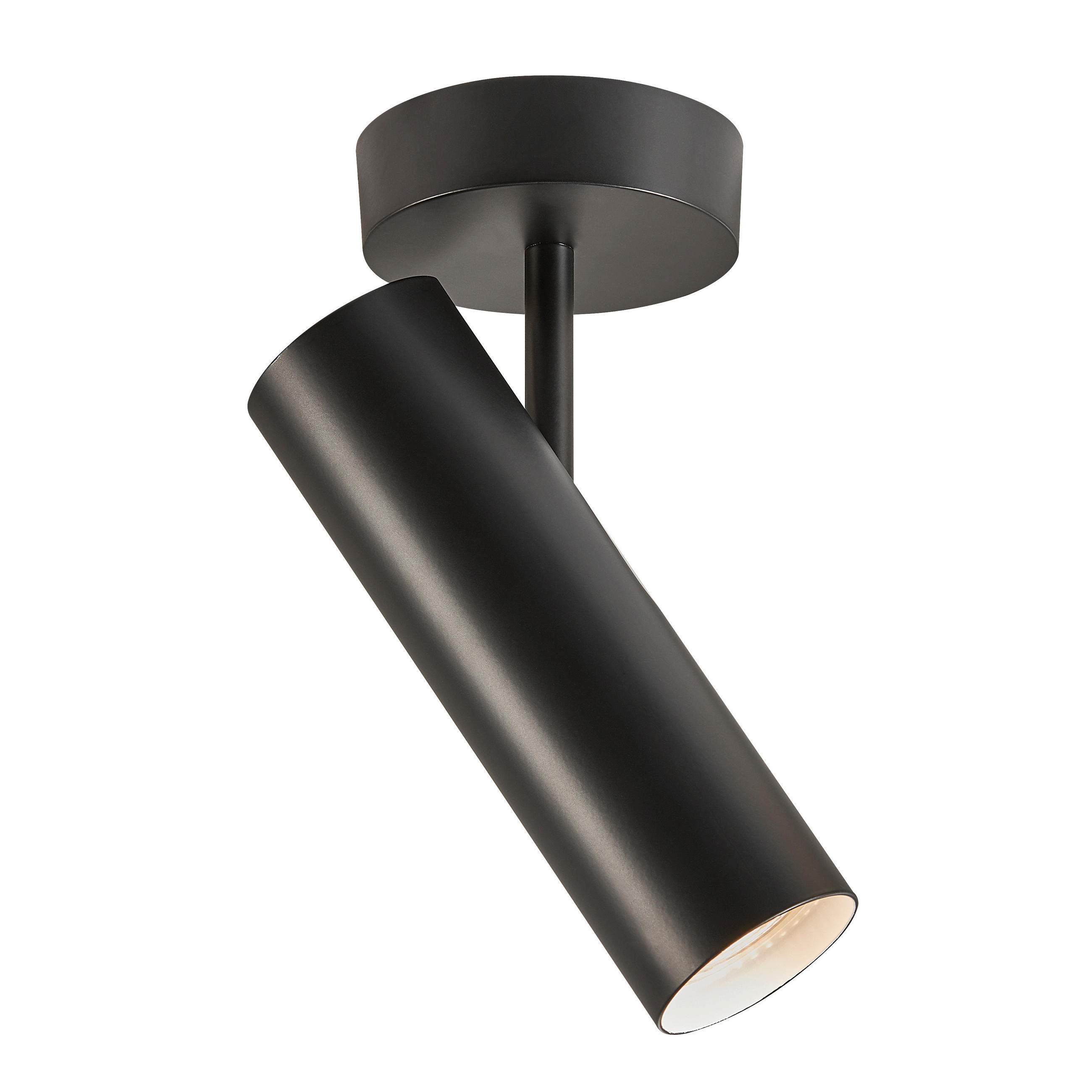 WANDLEUCHTE MIB 6/20 cm   - Schwarz, Design, Metall (6/20cm) - Nordlux