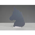 LED-DEKOLEUCHTE Unicorn 30,5/39,5 cm  - Weiß, LIFESTYLE, Kunststoff/Metall (30,5/39,5cm) - Novel