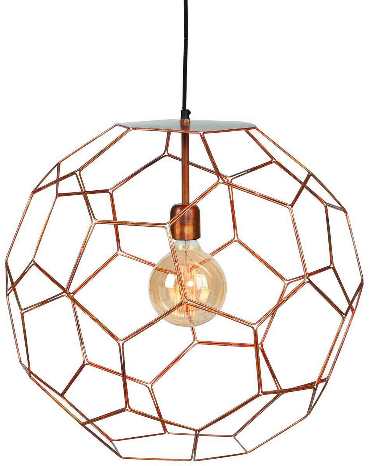 HÄNGELEUCHTE Marrakesh   - Kupferfarben, Basics, Metall (55/250/55cm) - It's about Romi
