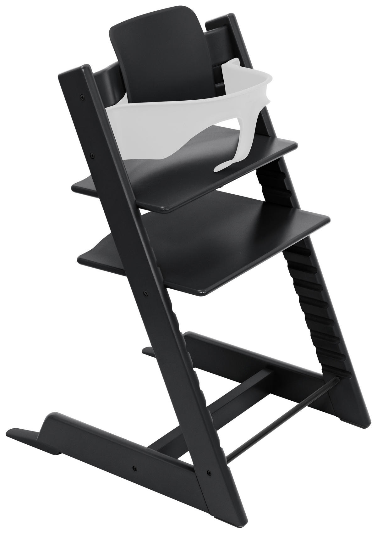 HOCHSTUHL Tripp Trapp  - Schwarz, Basics, Holz (46/79/49cm) - Stokke