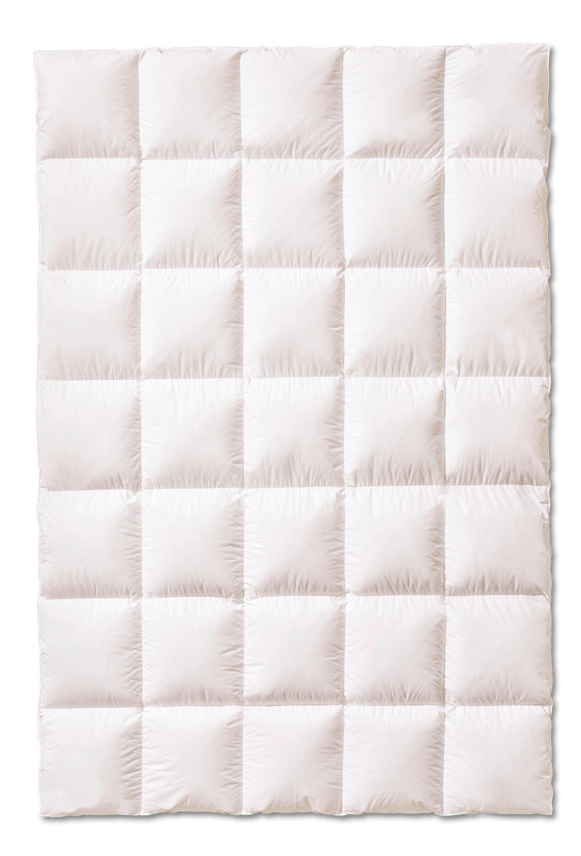 DAUNENDECKE 140/200 cm Superior  - Weiß, Basics, Textil (140/200cm)