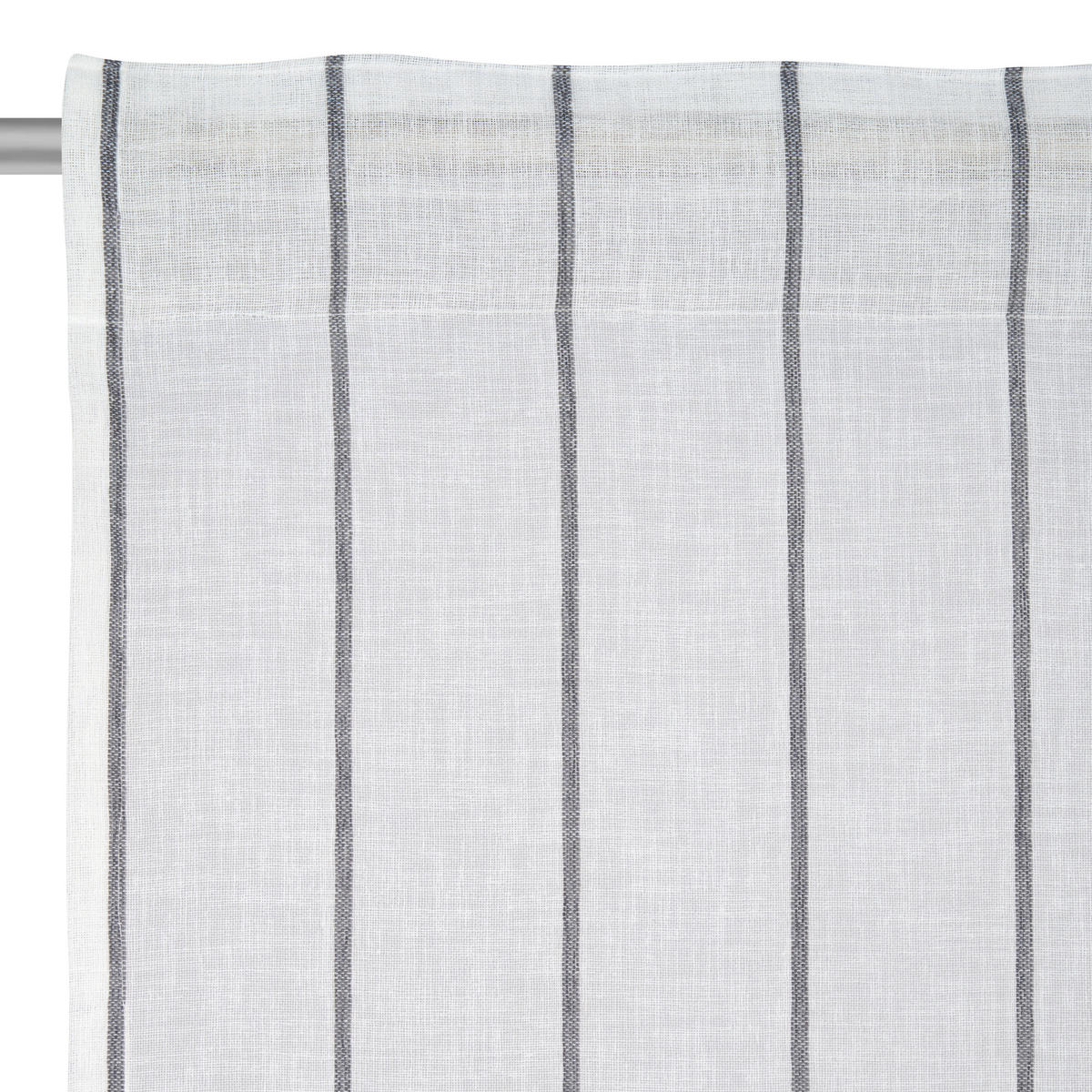 FERTIGVORHANG halbtransparent  - Grau, Trend, Textil (140/245cm) - Esposa