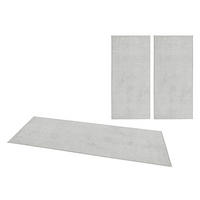WEBTEPPICH 70/140 cm Pure Hellgrau rechteckig  - Hellgrau, Basics, Kunststoff (70/140cm) - Hanse Home