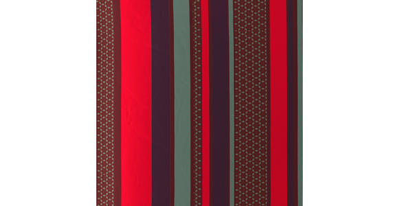 BETTWÄSCHE 140/200 cm  - Rot/Mintgrün, Basics, Textil (140/200cm) - Novel