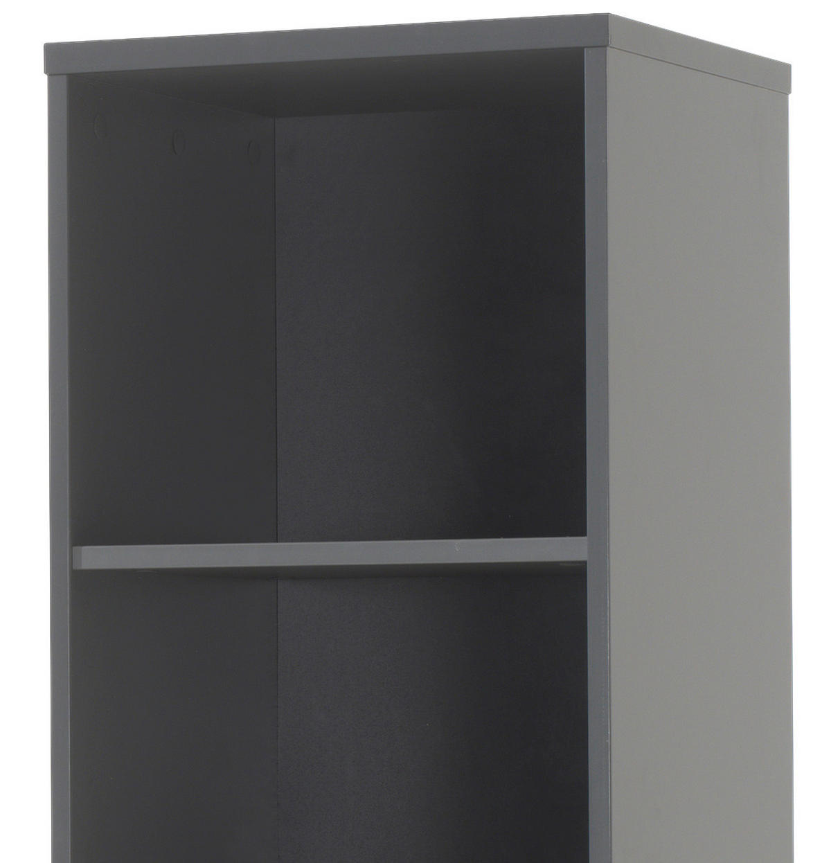 REGAL Anthrazit  - Anthrazit, MODERN, Holzwerkstoff (45,5/195,2/45cm) - MID.YOU