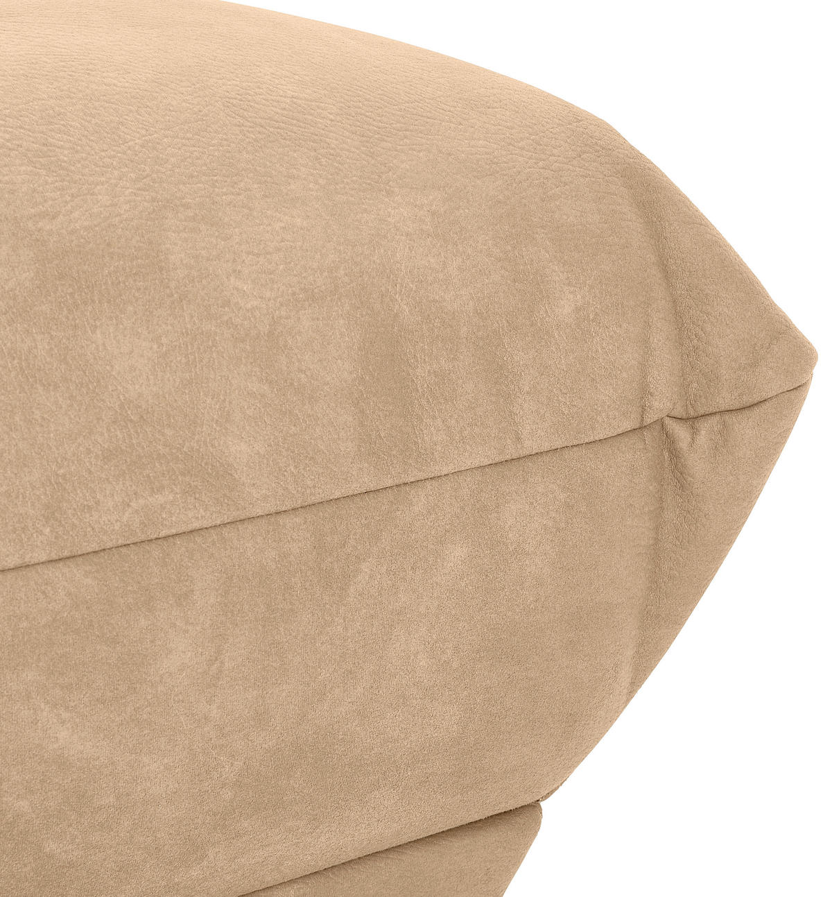 HÖRNSOFFA i läderimitation beige  - beige, Trend, textil (315/285cm) - Livetastic