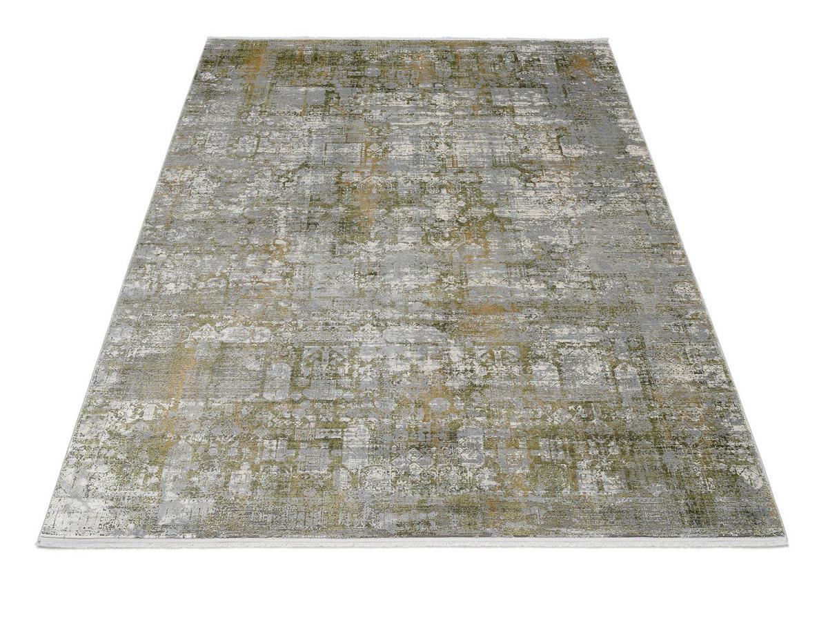 WEBTEPPICH 67/130 cm Grün  - Grün, Design, Textil (67/130cm) - Musterring