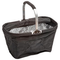 EINKAUFSKORB 30 L  - Schwarz, Basics, Kunststoff/Metall (50/27/27cm) - Boxxx