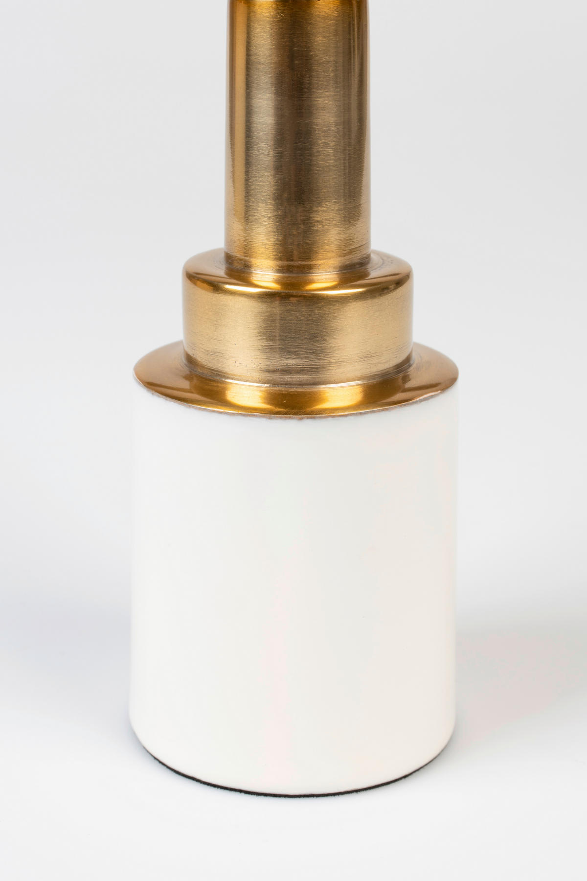 KERZENHALTER - Goldfarben/Weiß, Basics, Metall (9/20cm) - Zuiver