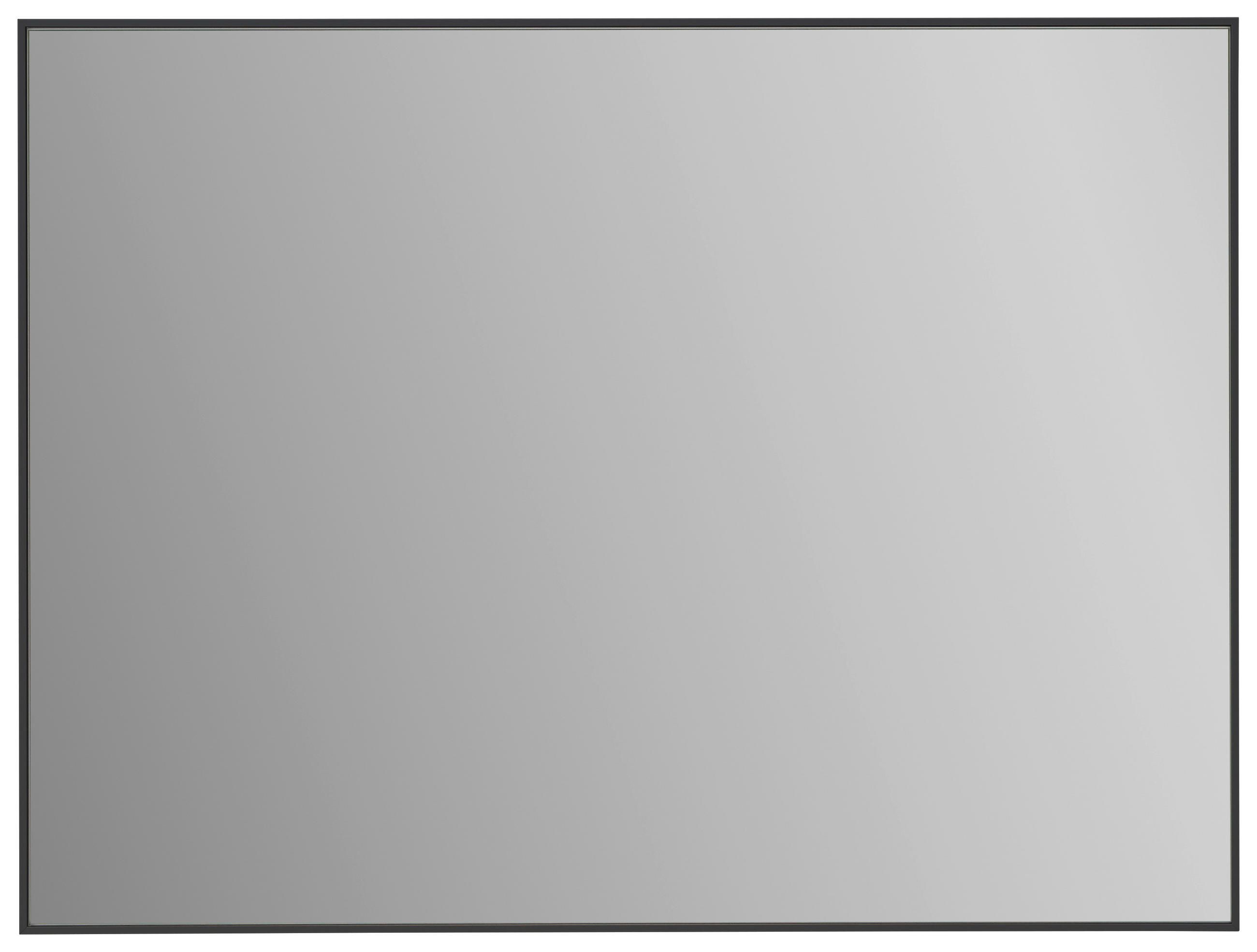 WANDSPIEGEL 80/60/3 cm    in rechteckig  - Anthrazit, Design, Glas/Holzwerkstoff (80/60/3cm) - Dieter Knoll