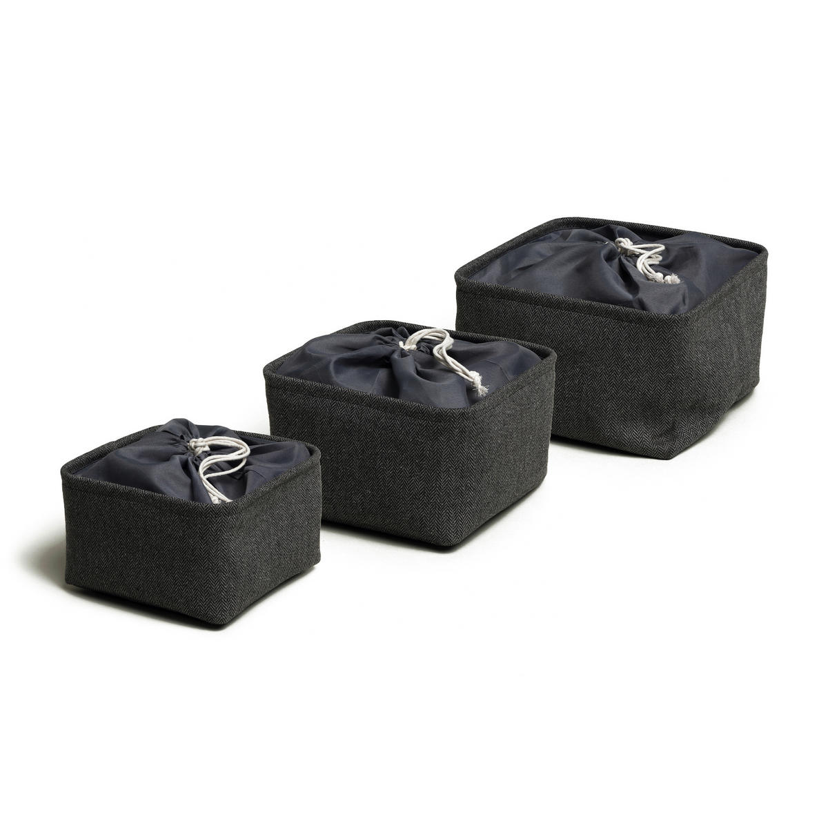 KORBSET 3-teilig  - Basics, Kunststoff - Moeve