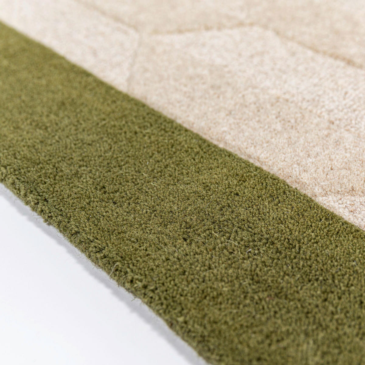 WOLLTEPPICH 200/290 cm Apex Olivgrün rechteckig  - Olivgrün, Basics, Textil (200/290cm) - Flair Rugs