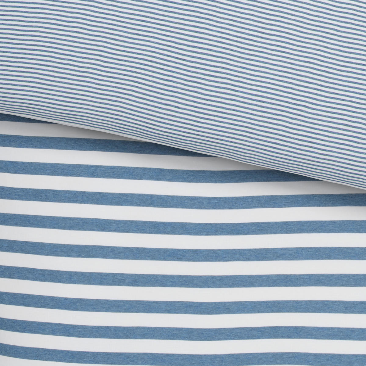 OBOUSTRANNÉ POVLEČENÍ, žerzej, modrá, 135/200 cm - modrá, Konvenční, textil (135/200cm) - Bio:Vio