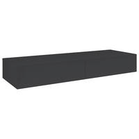 KONSOLENTISCH Anthrazit  - Anthrazit, Design, Holzwerkstoff (110/40/16cm) - Hom`in
