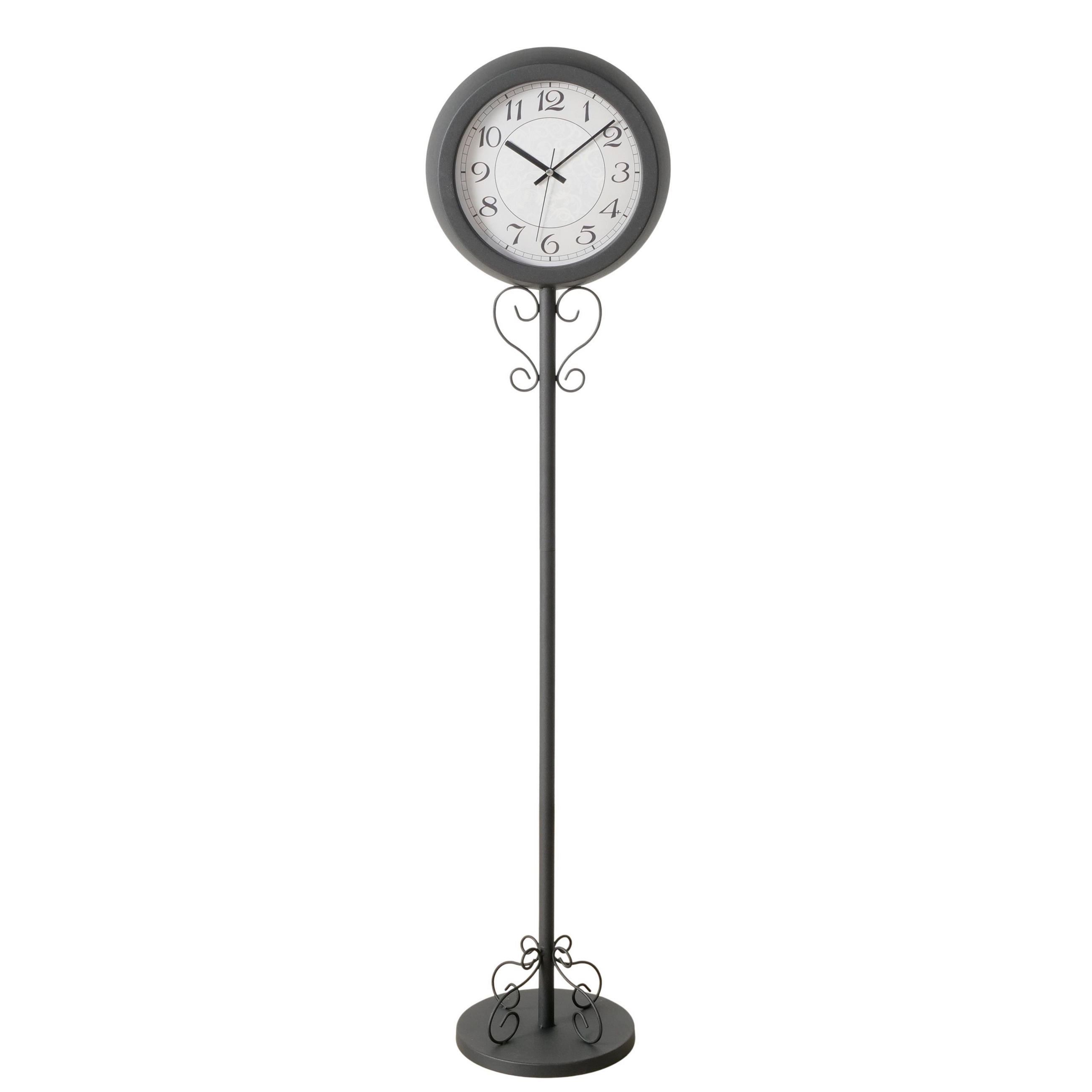 ÁLLÓ ÓRA   - fekete, Design, fém (20/30/120cm)