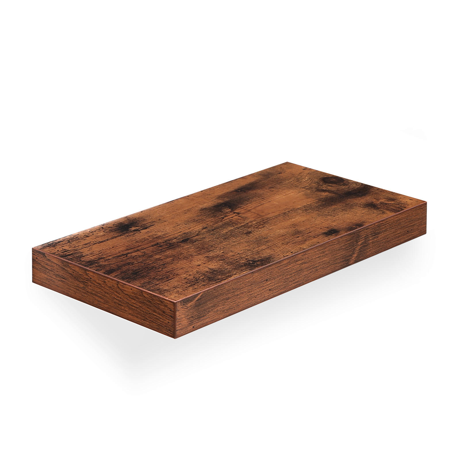 Boxxx Wandboard Vasagle Braun, Schwarz 40x3.8x20 cm