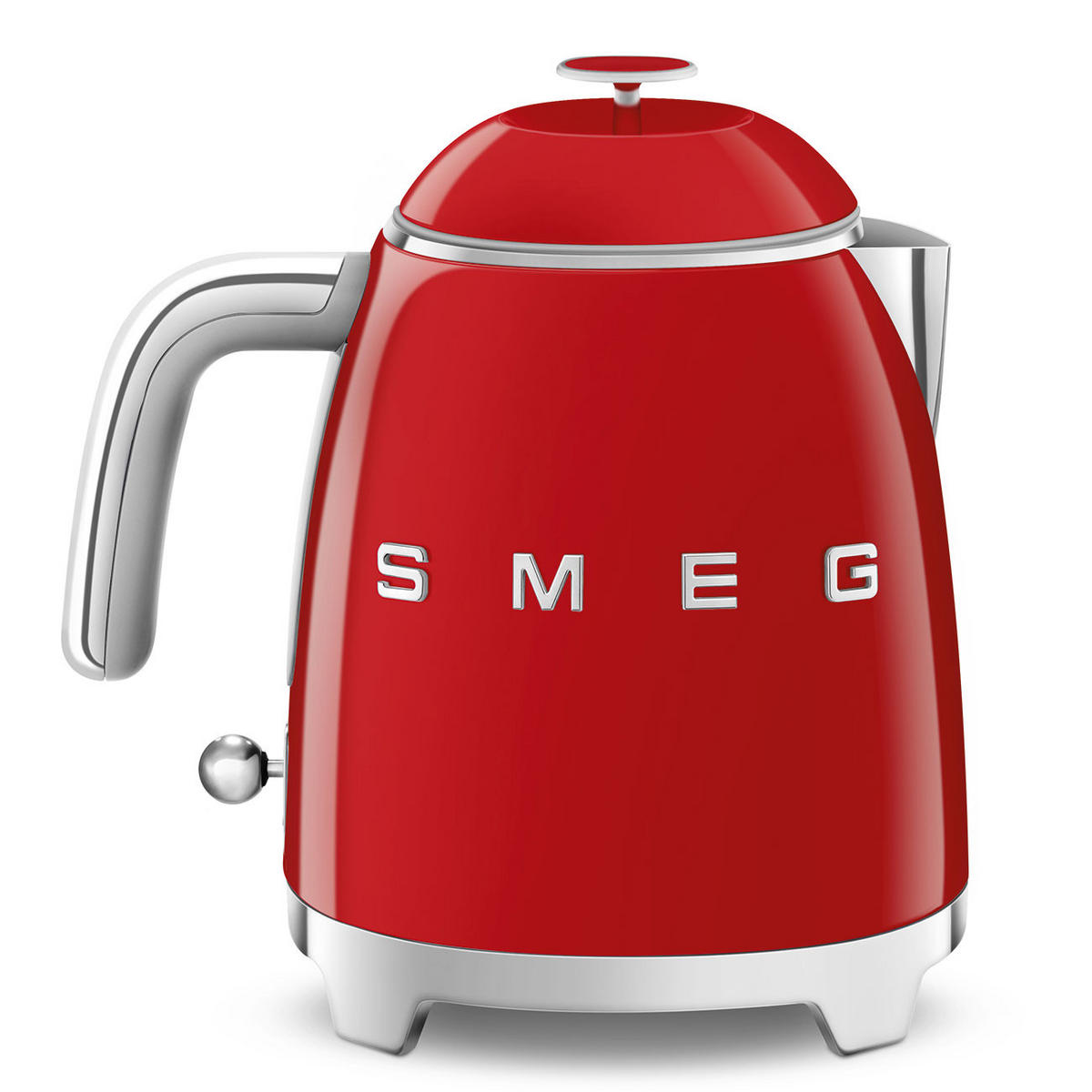 WASSERKOCHER 0,8 l  - Rot, Design, Metall (22,3/24,8/17,1cm) - SMEG