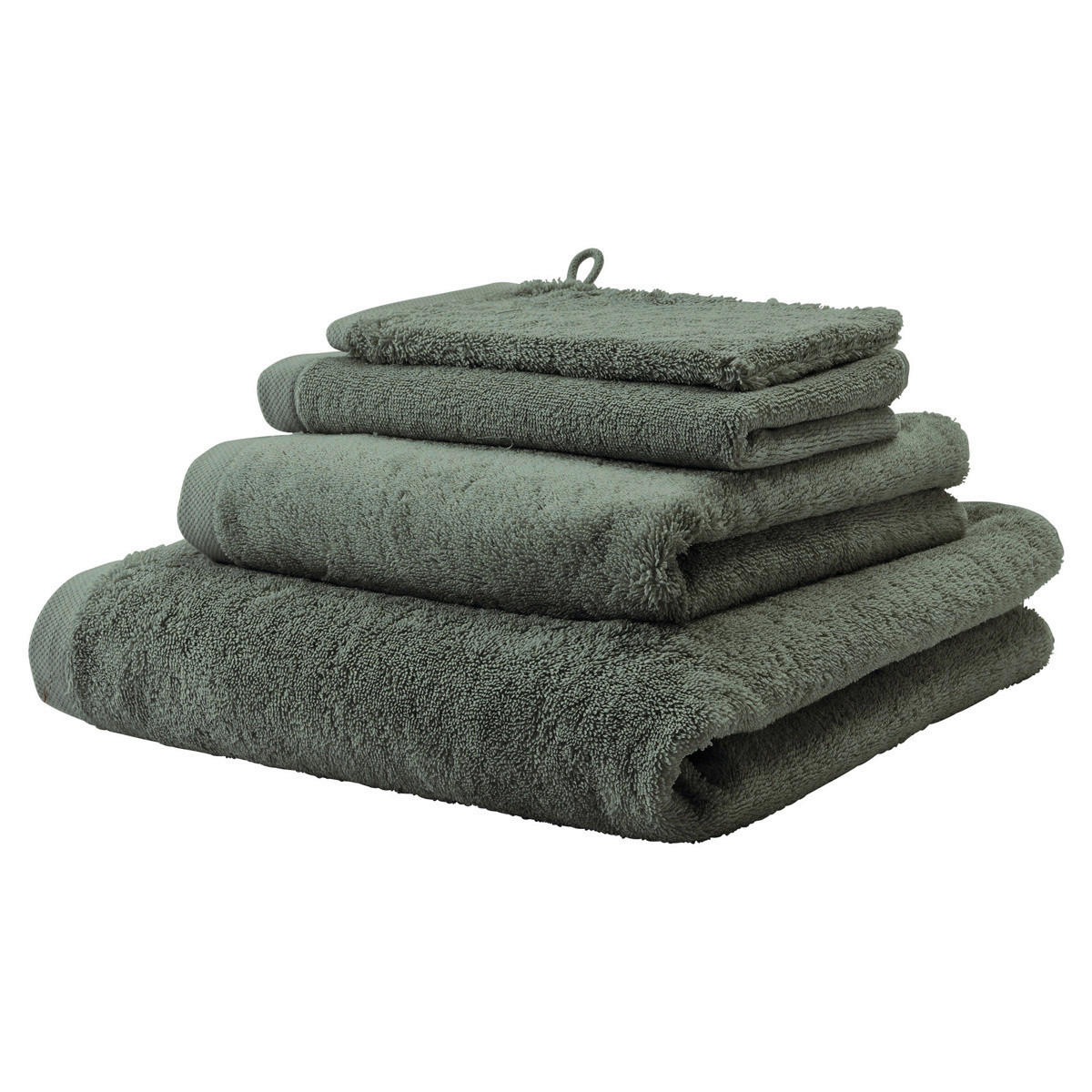 HANDTUCH London Mooreichefarben  - Mooreichefarben, Konventionell, Textil (55/100cm) - Aquanova