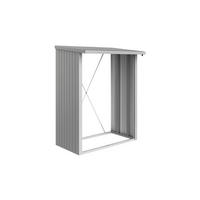 KAMINHOLZREGAL 157/199/102 cm  Metall  - Silberfarben, Design, Metall (157/199/102cm) - Biohort
