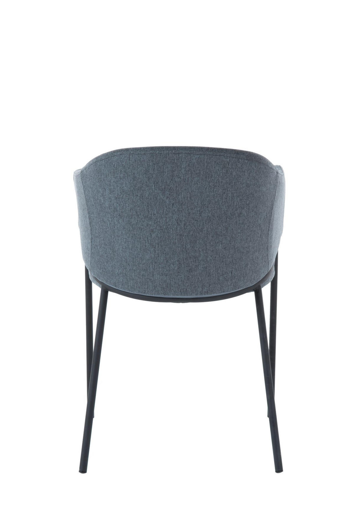 ARMLEHNSTUHL  in Eisen Flachgewebe  - Anthrazit/Schwarz, MODERN, Holz/Textil (53/77/60cm) - MID.YOU