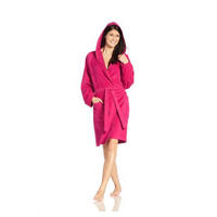 BADEMANTEL M Unisex  - Beere, Basics, Textil (Mnull) - Vossen