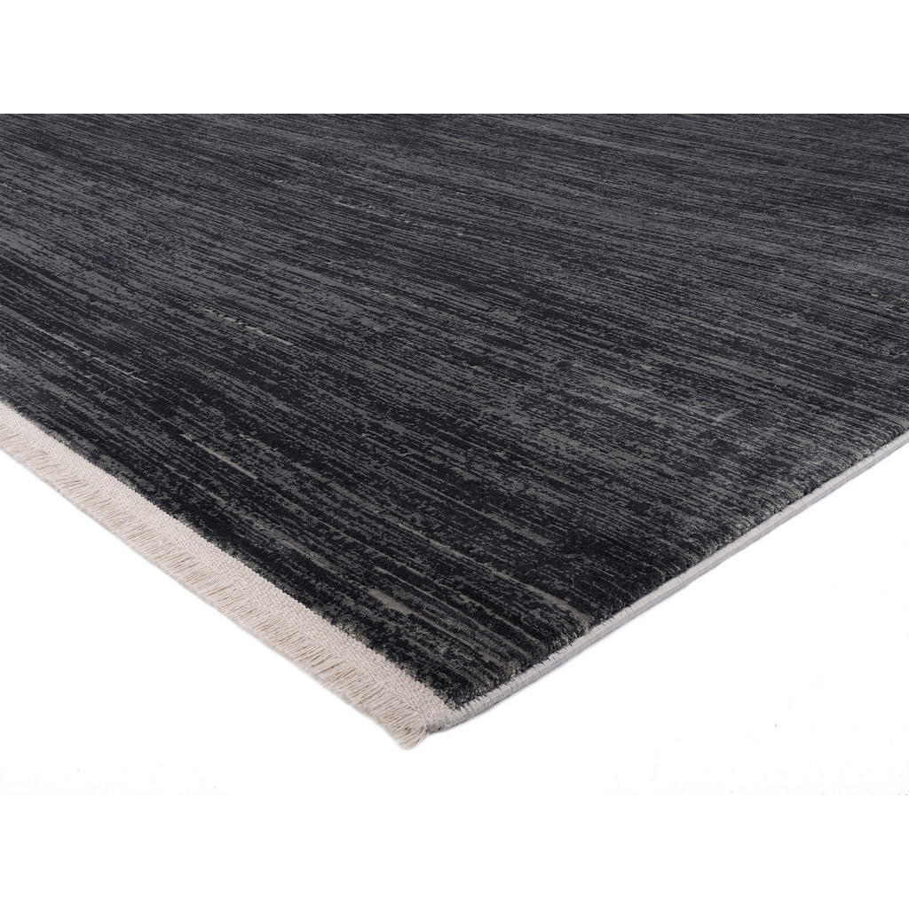 Thumbnail - Dieter Knoll Webteppich Brest, Grau, Dunkelgrau, Textil, rechteckig, 120x180 cm, in verschiedenen Größen erhältlich, Tep...