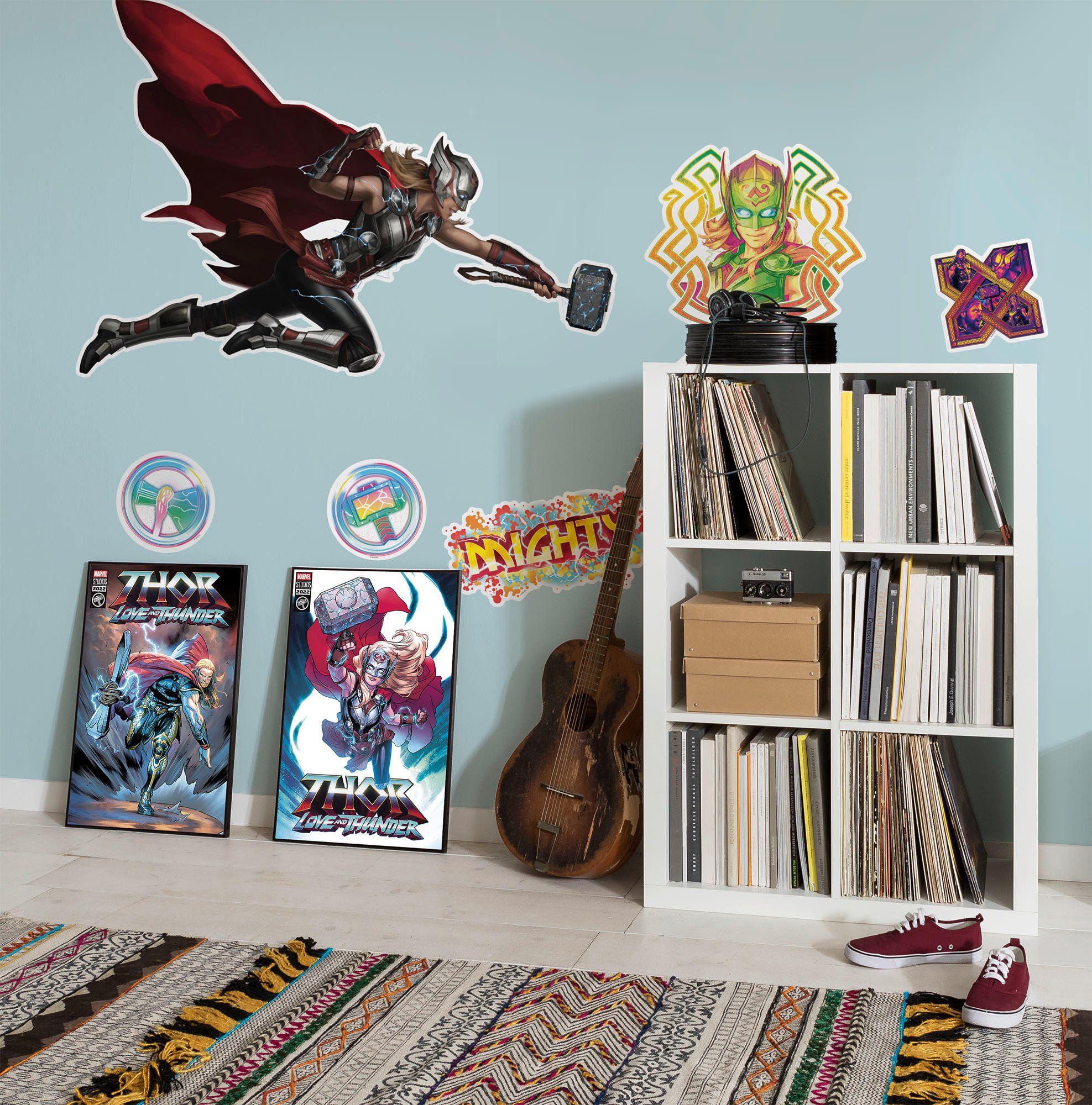 WANDTATTOO - Multicolor, Basics, Kunststoff (100/70cm) - Xora