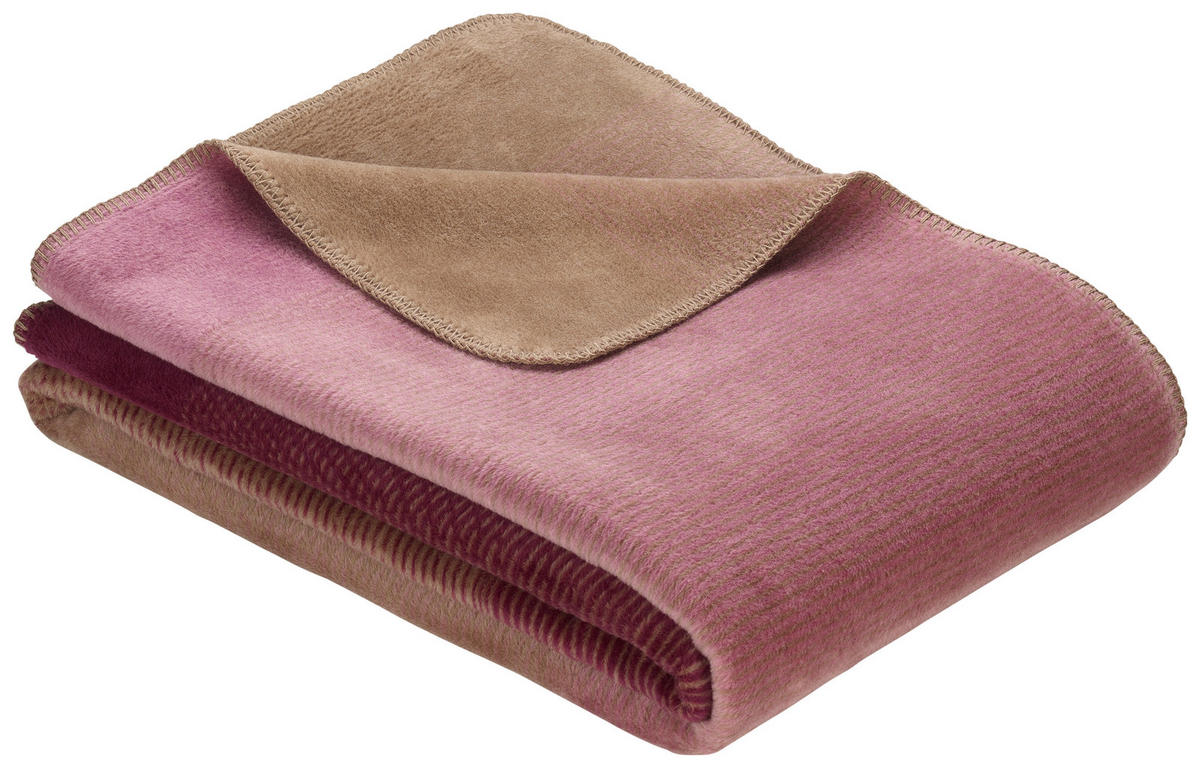 FILT 1250 Toronto 150/200 cm  - lila/violett, Klassisk, textil (150/200cm) - Ibena