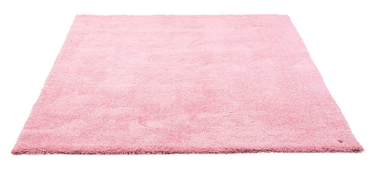 PREPROGA Z VISOKIM FLOROM  140/200 cm  taftano  roza  - roza, Basics, tekstil (140/200cm) - Tom Tailor