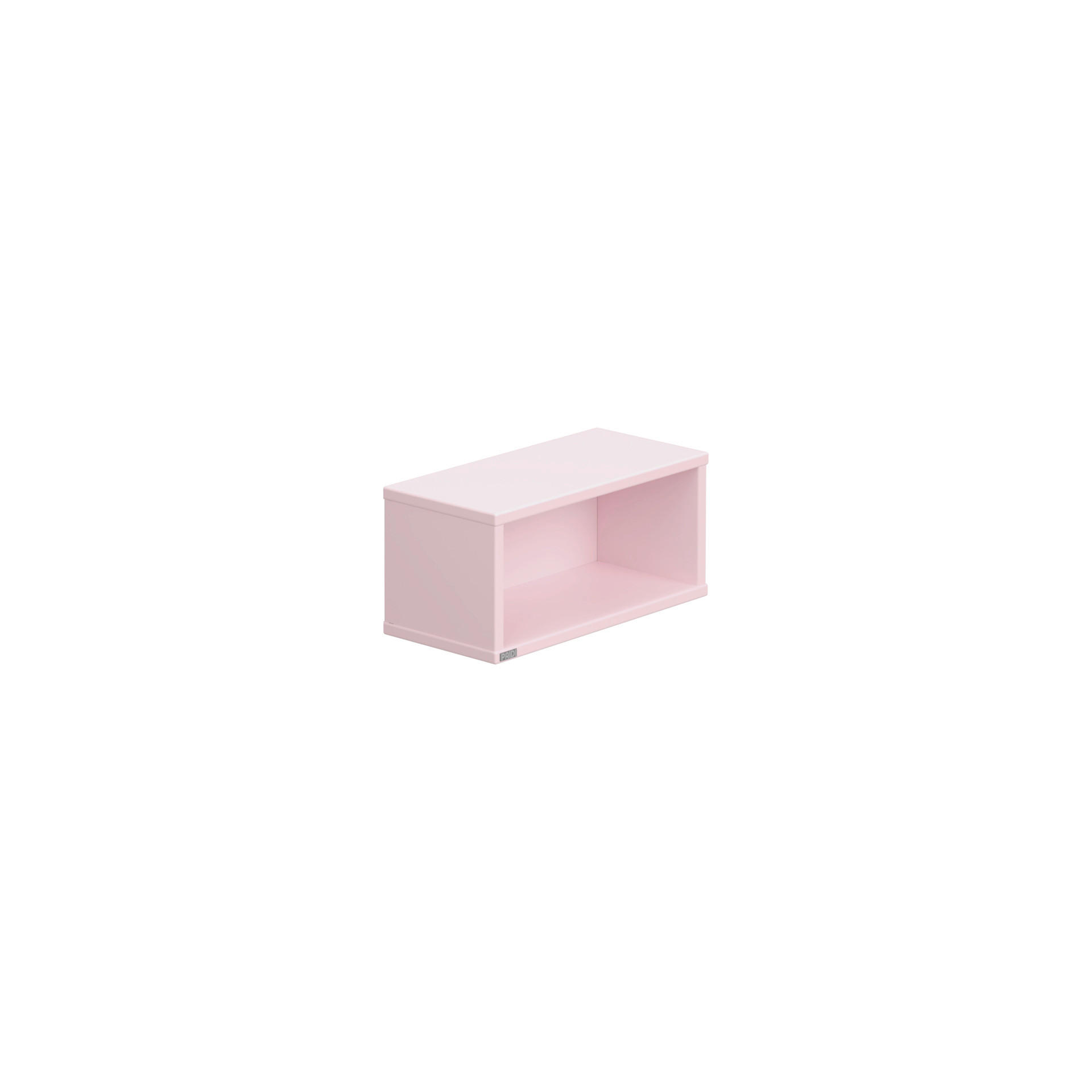 WANDREGAL Olli Wandbox Rosa  - Rosa, Basics, Holzwerkstoff (40,/18,5/18,7cm) - Paidi
