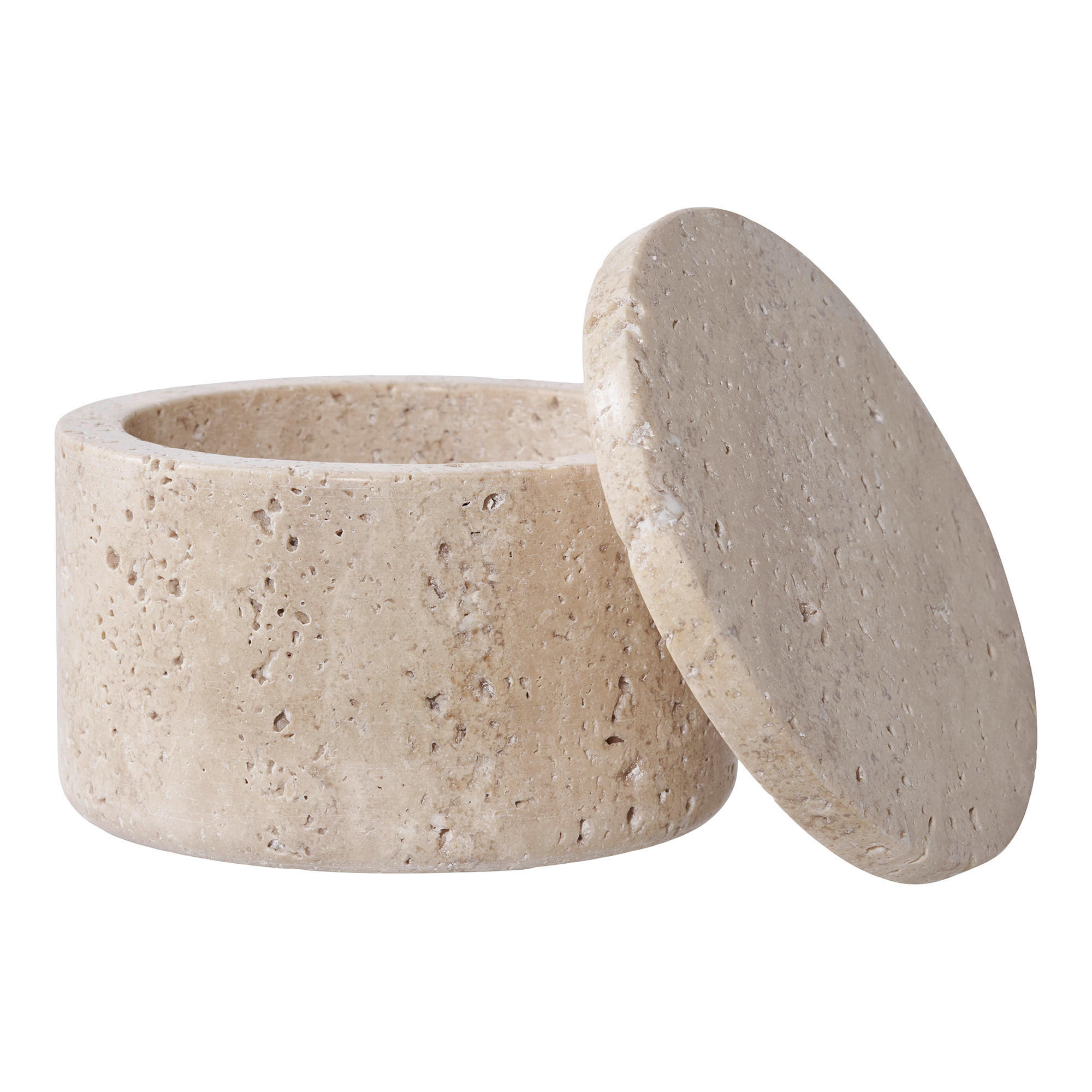 KOSMETIKDOSE - Beige, Design (10/6.5/10cm)