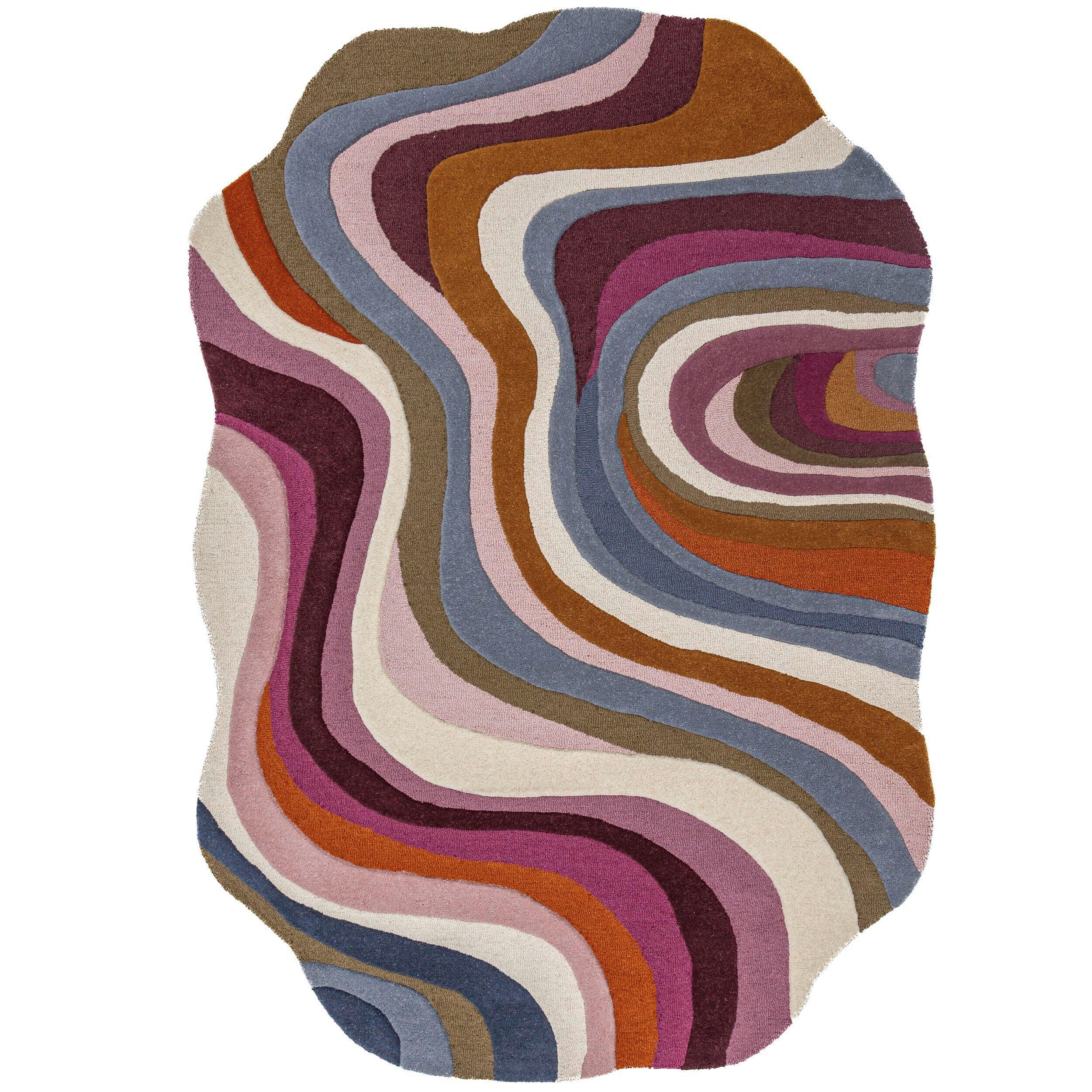 WOLLTEPPICH 200/290 cm Envy Multicolor oval  - Multicolor, Basics, Textil (200/290cm) - Flair Rugs