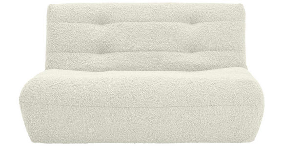 SCHLAFSOFA Teddystoff Weiß - Schwarz/Weiß, KONVENTIONELL, Kunststoff/Textil (150/85/100cm) - Carryhome
