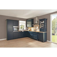EINBAUKÜCHE BRISTOL  - Blau, LIFESTYLE, Holzwerkstoff - Moderano