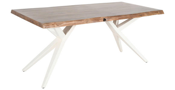 TISCHGESTELL in Metall 60/72/70 cm - Creme, Design, Metall (60/72/70cm) - Landscape