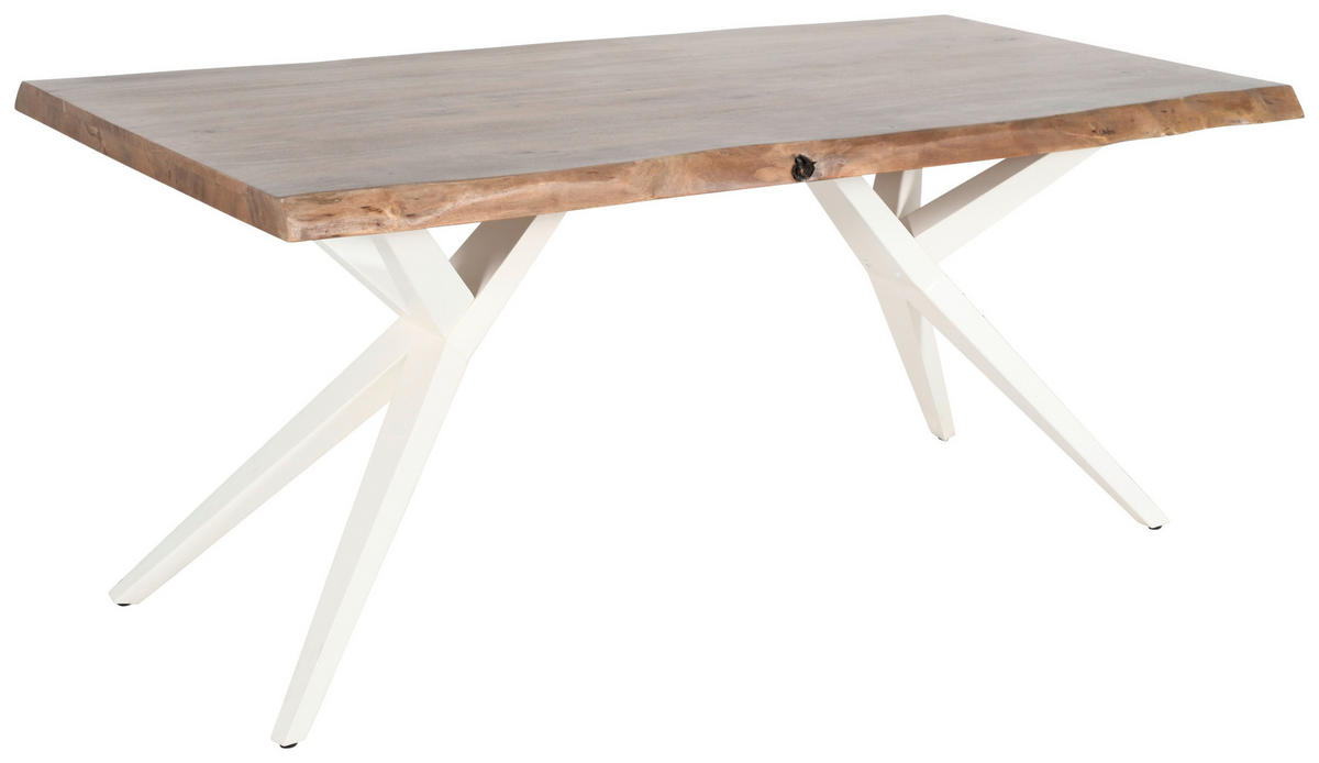 TISCHGESTELL in Metall 60/72/70 cm   - Creme, Design, Metall (60/72/70cm) - Landscape