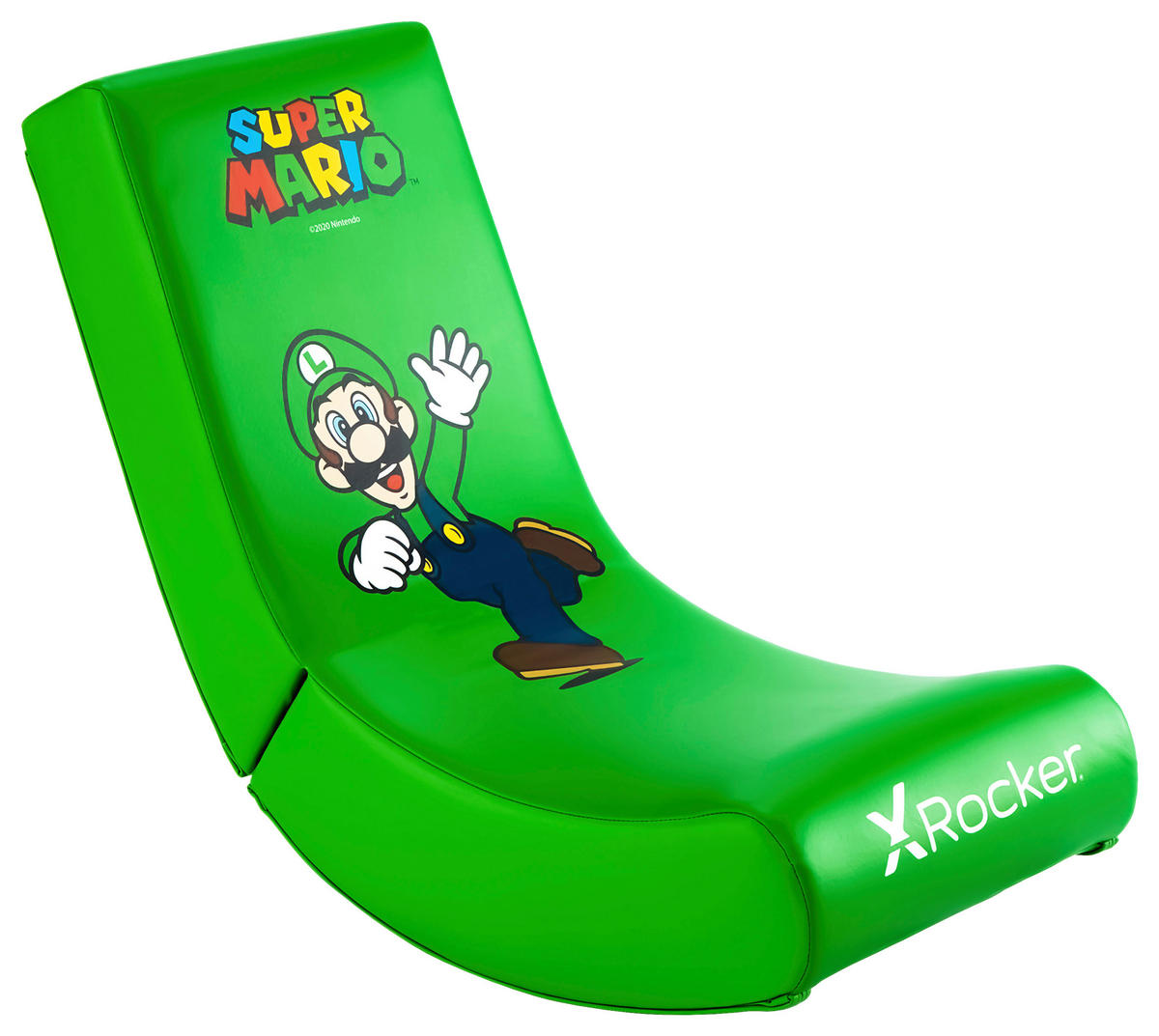 HERNÍ KŘESLO, zelená - zelená, Moderní, kompozitní dřevo/plast (41/65/84,5cm) - X Rocker