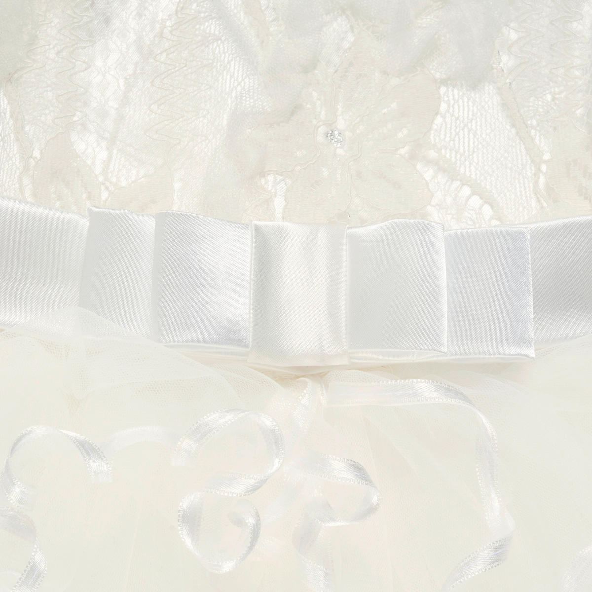 FESTTAGSKLEID RIBBON  - Ecru, Basics, Textil (86null) - Patinio