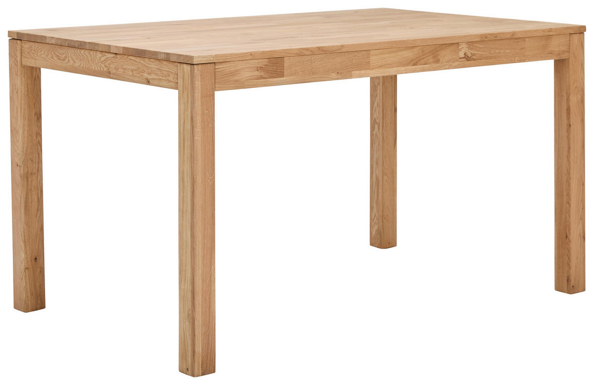 ESSTISCH Wildeiche rechteckig  ausziehbar, in verschiedenen Größen erhältlich  - Wildeiche, KONVENTIONELL, Holz (140-190/85/75cm) - Linea Natura