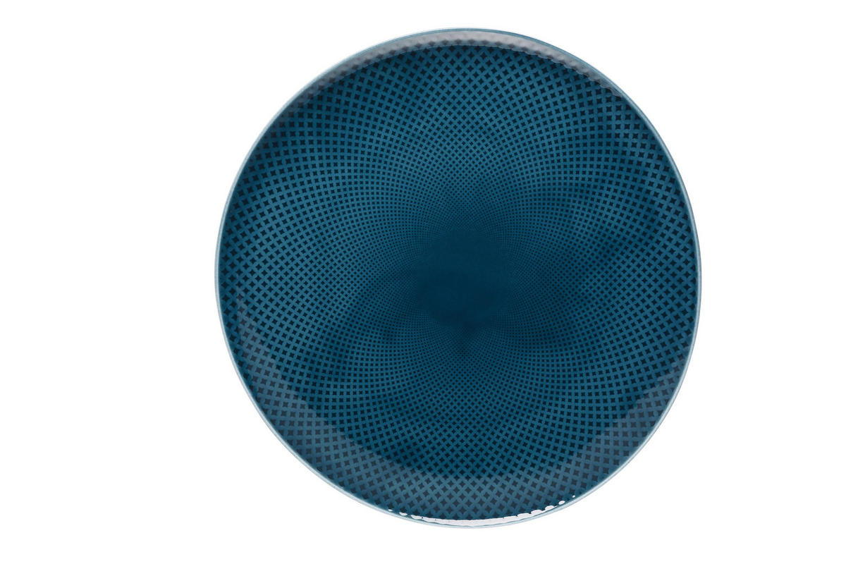 TANJUR PLITKI  32 cm           Junto Ocean Blue   - plava, Basics, keramika (32cm) - Rosenthal