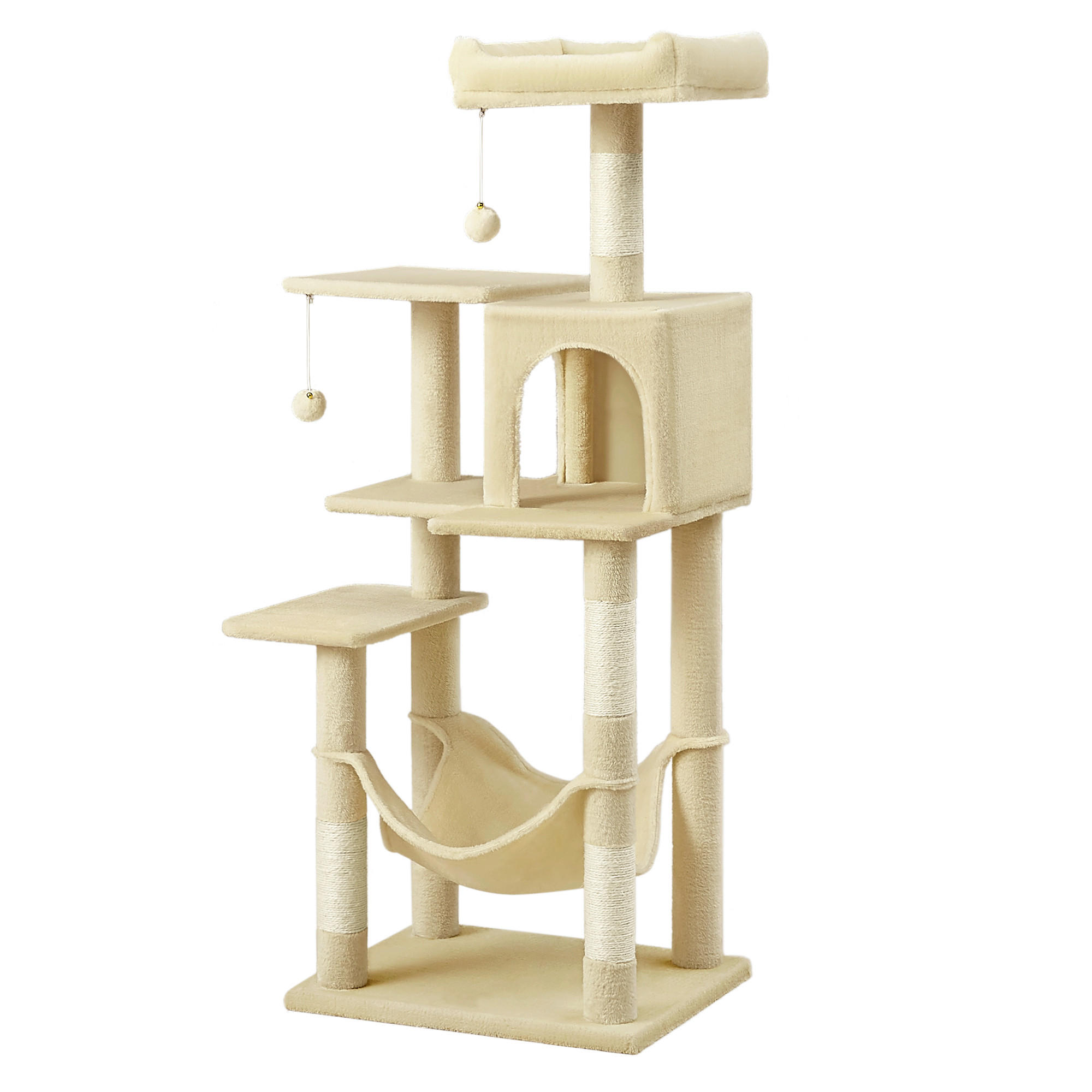 KRATZBAUM - Beige, Trend, Papier/Holzwerkstoff (55/137,7/45cm) - Boxxx