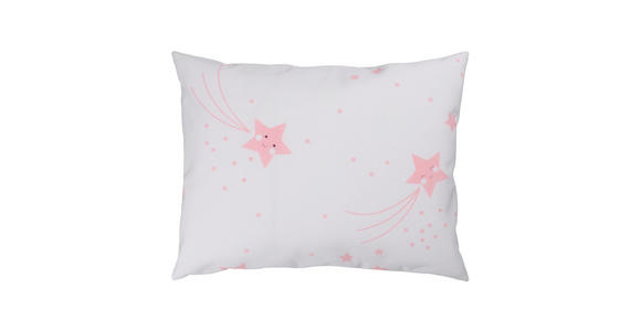 BABYBETTWÄSCHE 100/135 cm - Rosa/Weiß, Basics, Textil (100/135cm) - My Baby Lou
