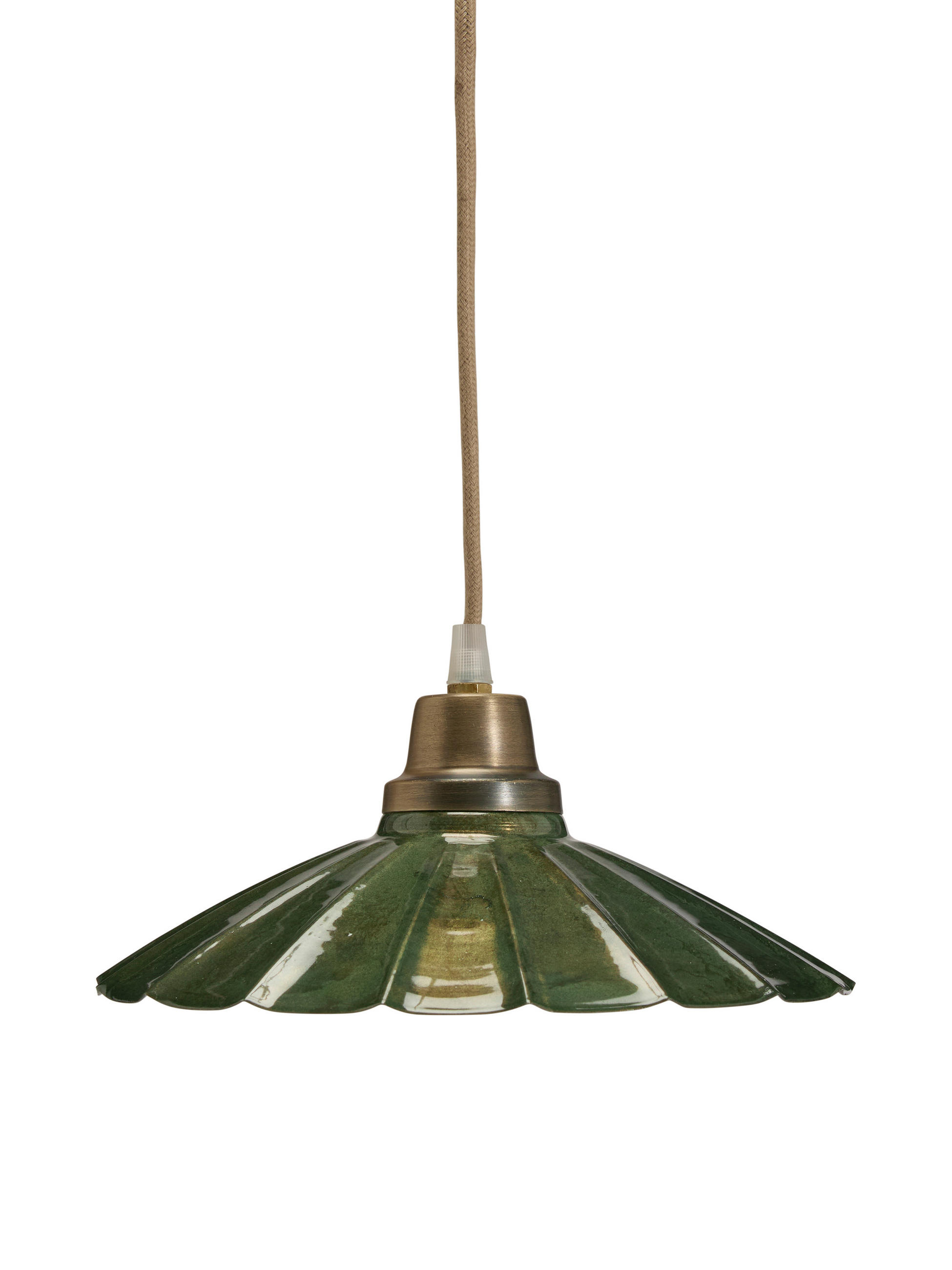 HÄNGELEUCHTE PR Home Ester 24 cm  - Dunkelgrün, LIFESTYLE, Metall (24cm)
