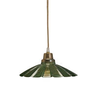 HÄNGELEUCHTE PR Home Ester 24 cm  - Dunkelgrün, LIFESTYLE, Metall (24cm)