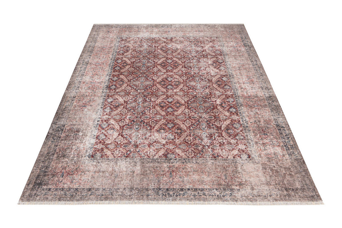 VINTAGE-TEPPICH 155/230 cm My Maurea Rot  - Rot, Basics, Textil (155/230cm) - Obsession
