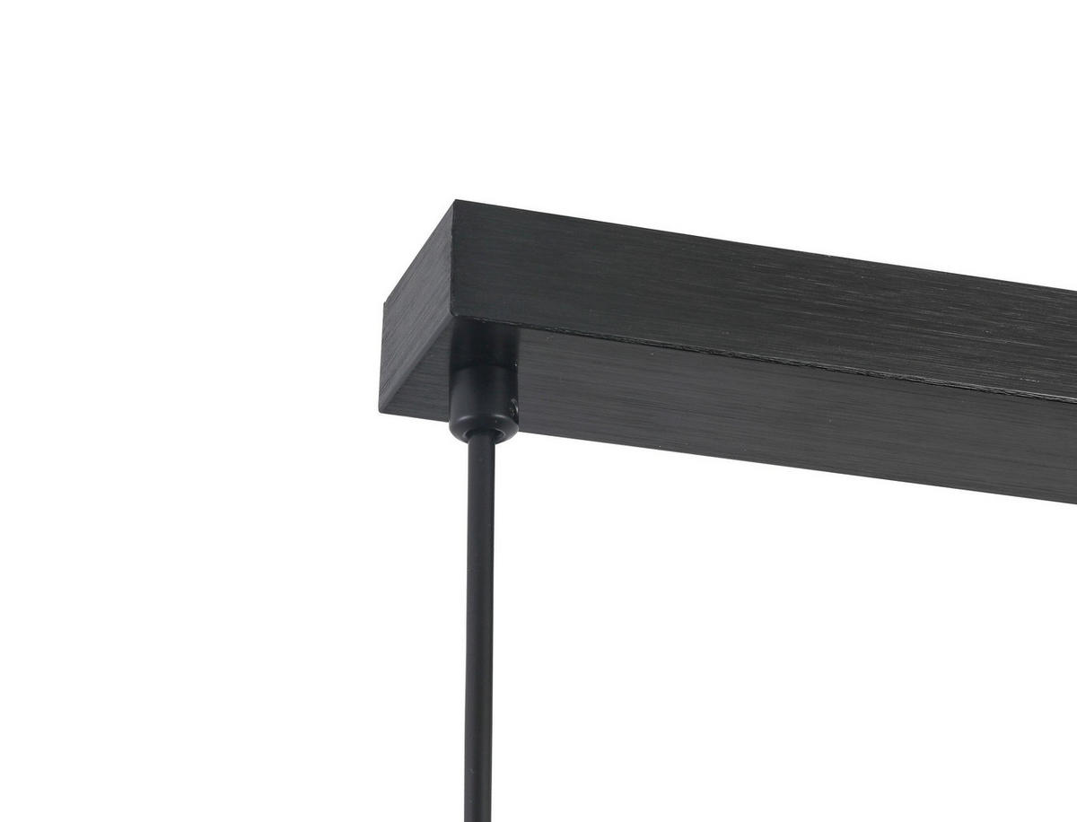 SVJETILJKA VISEĆA    72/18/120 cm    Smokey  - boje kroma/antracit, Lifestyle, staklo/metal (72/18/120cm) - Dieter Knoll
