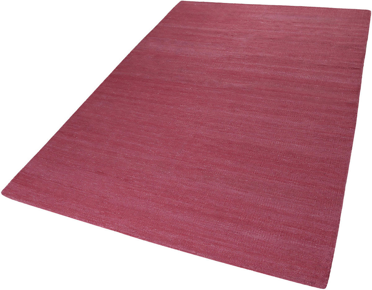 Handwebteppich Dunkelrosa 160/230 cm Rainbow Kelim Dunkelrosa  - Dunkelrosa, KONVENTIONELL, Textil (160/230cm) - Esprit