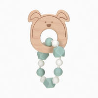 BEIßRING - Türkis/Buchefarben, Basics, Holz/Kunststoff (7/2/12cm) - Lässig