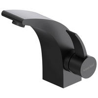 WASCHTISCHARMATUR 28/12/29 cm  - Schwarz, MODERN, Metall (28/12/29cm) - Dieter Knoll