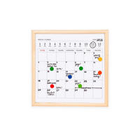 KORKOVÁ TABUĽA, kov, plast, 1,27/28/22,5 cm  - viacfarebná, Basics, kov/drevo (1,27/28/22,5cm) - Kikkerland